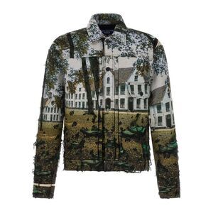 Junya Watanabe Men's Jacquard Square Jacket